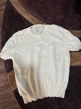 Neiman Marcus Cream Cashmere Label - Made in Scotland